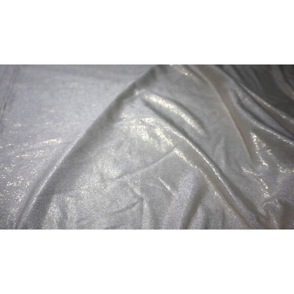 Lauren Ralph Lauren Women's Sz XL Winter Cream Foiled-Metallic Jersey Tee $80 - Picture 5 of 11